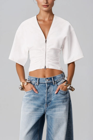 Hany Ruch Zipper Top