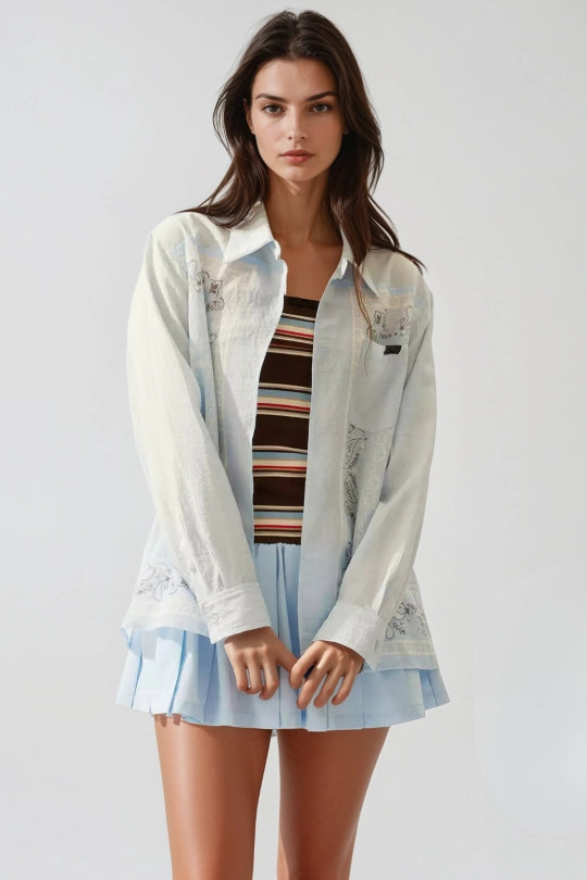 Jaasau Embroidered Shirt