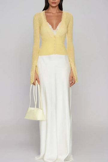 Henye Knit Lace Top