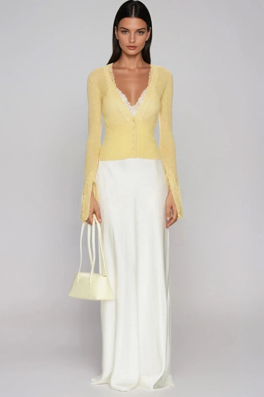 Henye Knit Lace Top