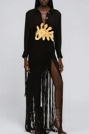 Girisha Fringe Top