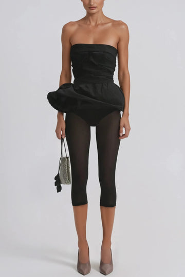 Haralamb Mesh Capri Pants