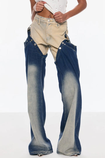Anderson Deconstruct Two Piece Jeans