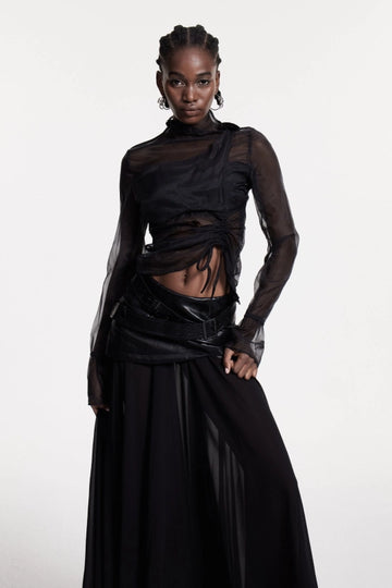 Christie Mesh Asymmetric Top