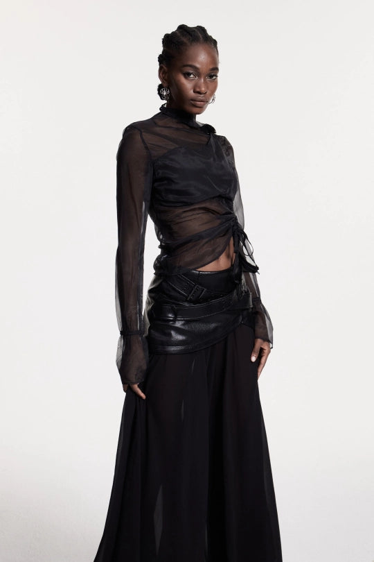Christie Mesh Asymmetric Top
