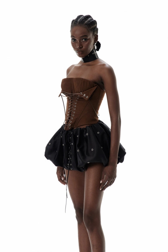 Costantino Corset Lace Up Top
