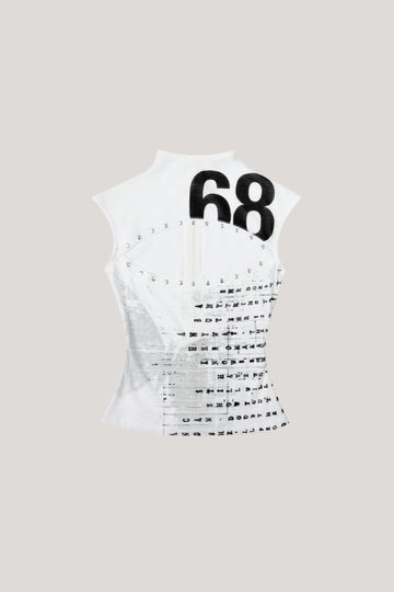 Dawn Cutout Print Bodycon Top