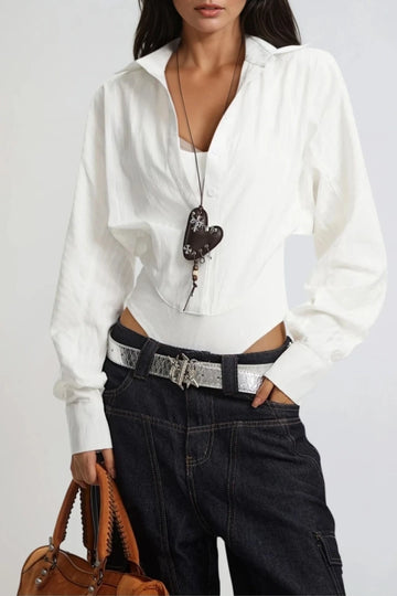 Dwi Long Sleeve Shirt Bodysuit