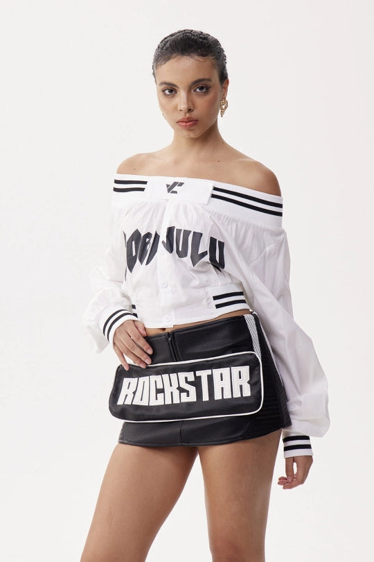 Eliise Off Shoulder Stripe Top