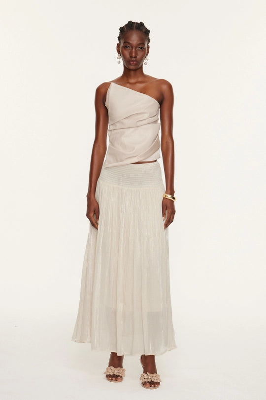 Esi Strapless Asymmetric Top