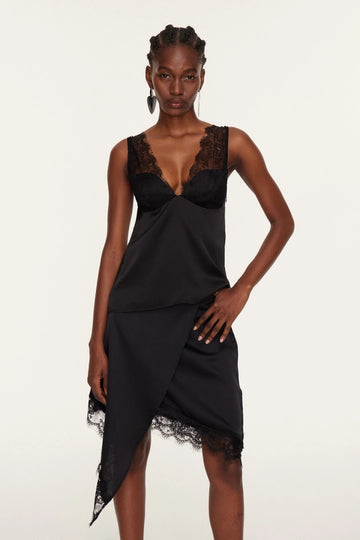 Farai V Neck Lace Top