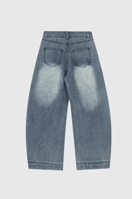Felicitas Print Baggy Jeans