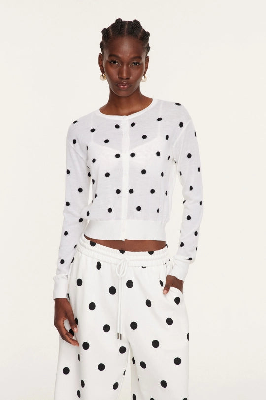 Findlaech Dot Knit Top