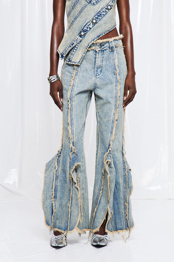 Fridrihs Split Fringe Jeans
