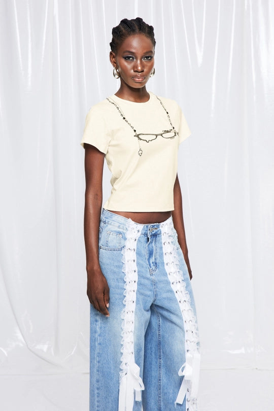 Fritiof Short Sleeve Print Top