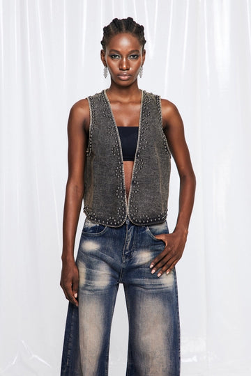 Funda Sleeveless Embellished Top
