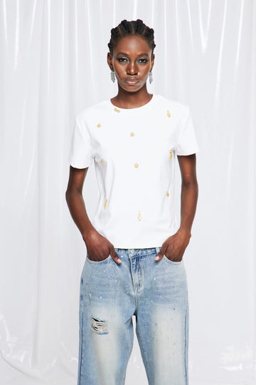Furkan Embellished Top
