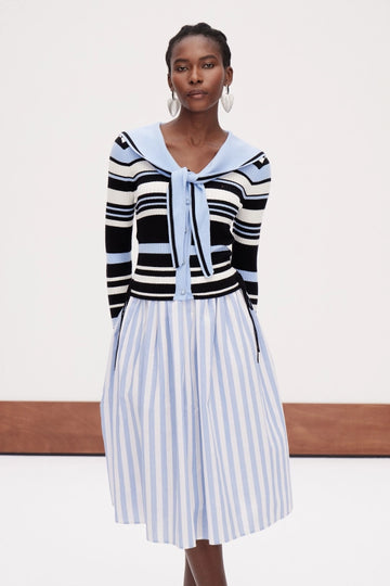 Gaileswinþa Stripe Knit Top