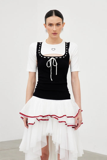 Iain Cutout Knit Top