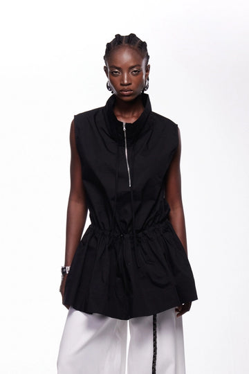 Iemanja Sleeveless Ruch Top
