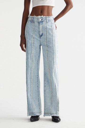 Ingibjorg Fringe Barrel Jeans