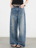 Y2K Paint Splatter Jeans