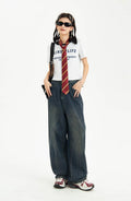 Y2K Pockets Wide Leg Baggy Jeans