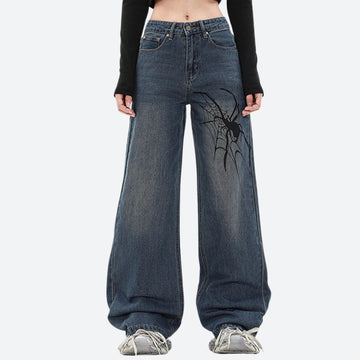 Y2K Spider Jeans