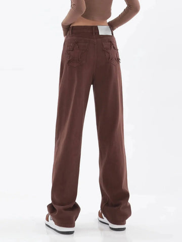 Y2K Star Pockets Jeans